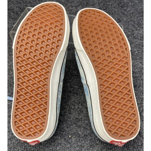 VANS Shoes Women Size 7 AUTHENTIC Denim Winter Sky Blue Canvas Low Sneaker - Picture 15 of 15